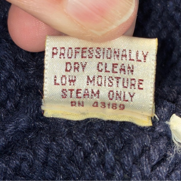 Susan Bristol Y2K Floral Cardigan Sweater Cottagecore Medium Vintage hand knit - Picture 4 of 9